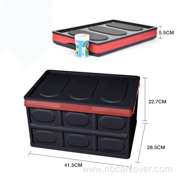 30L large capacity plastic collapsible storage cargo box